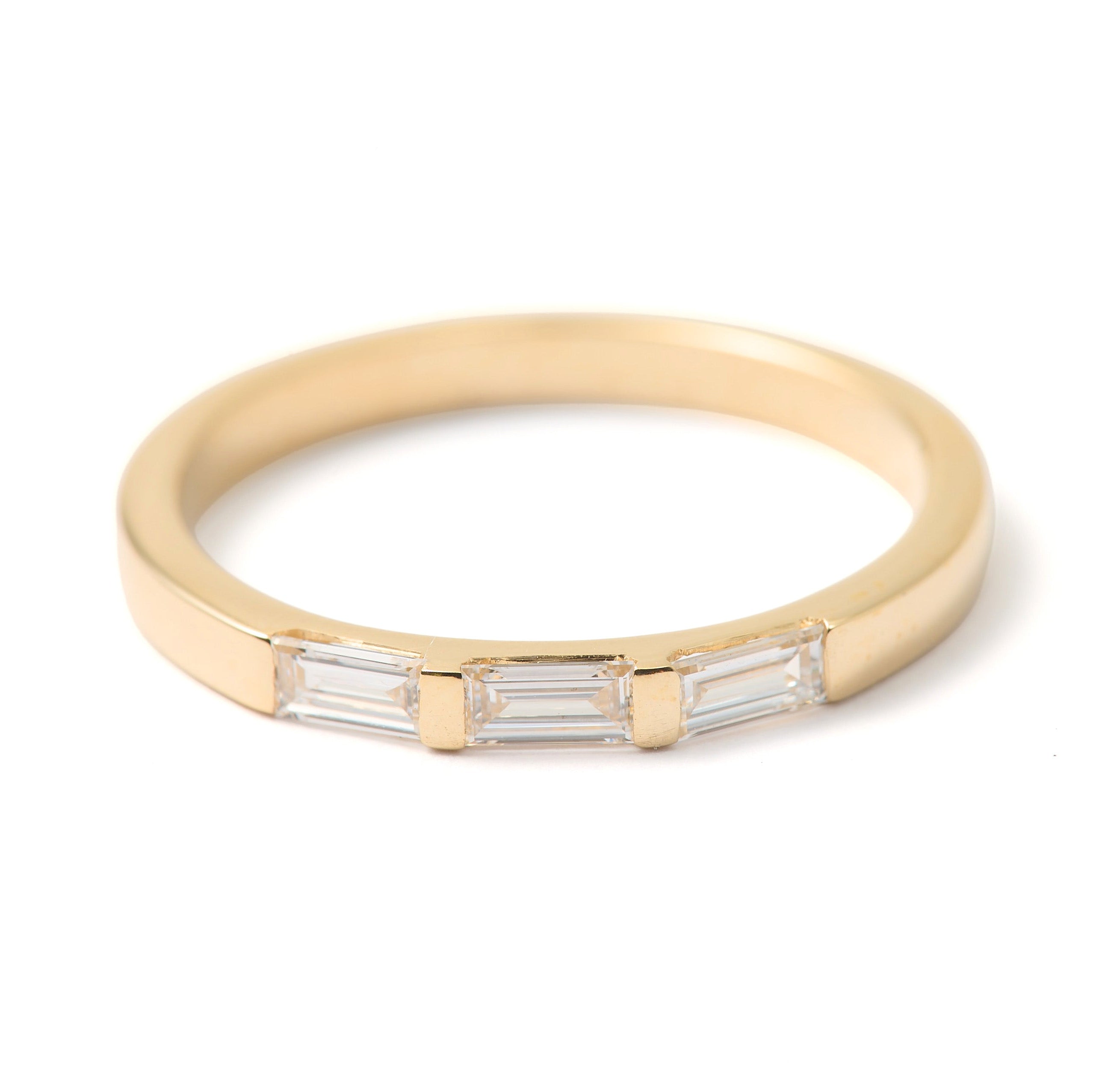 Baguette Diamond Band | Alison Schmidt Jewellery