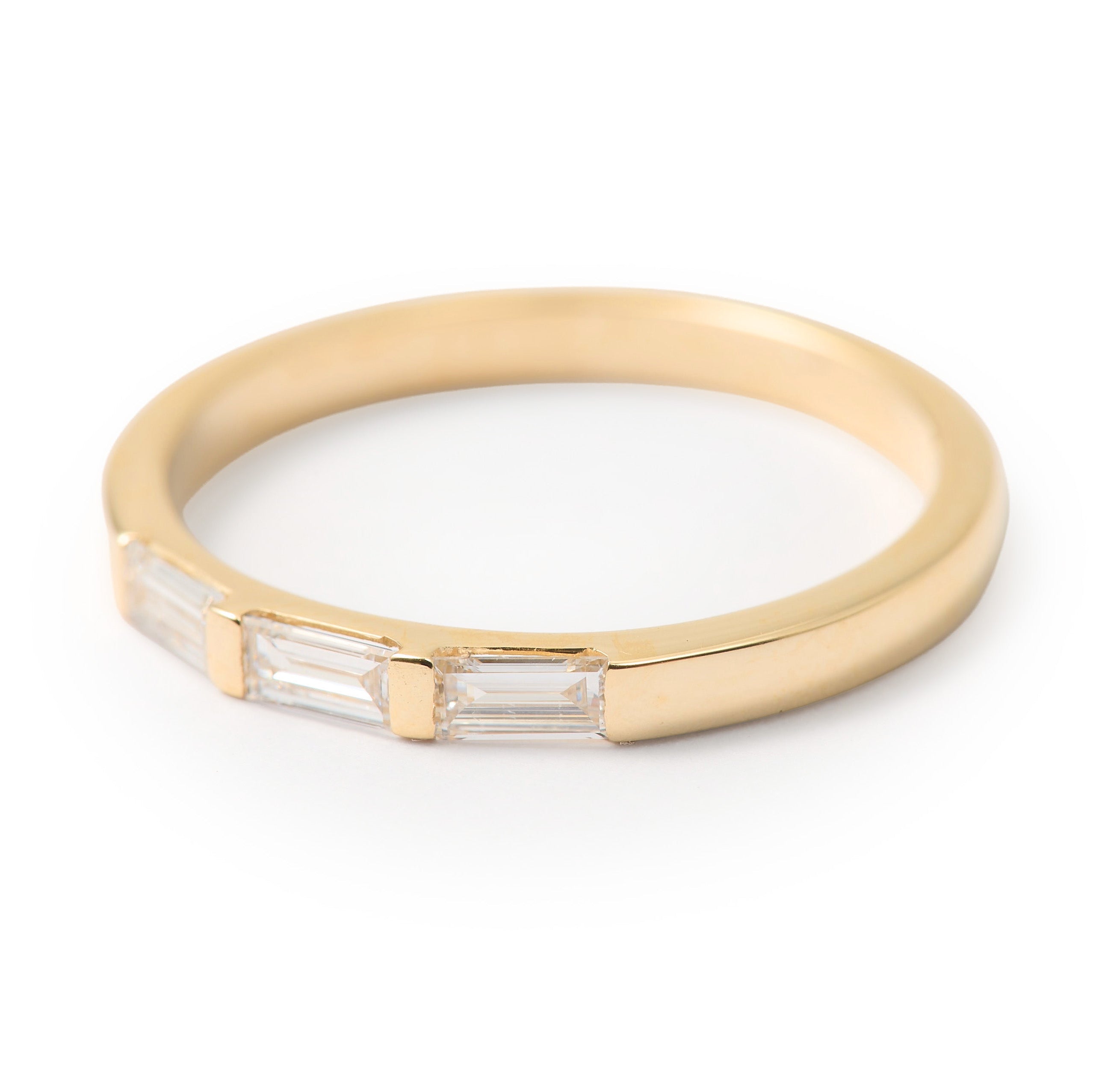Baguette Diamond Band | Alison Schmidt Jewellery