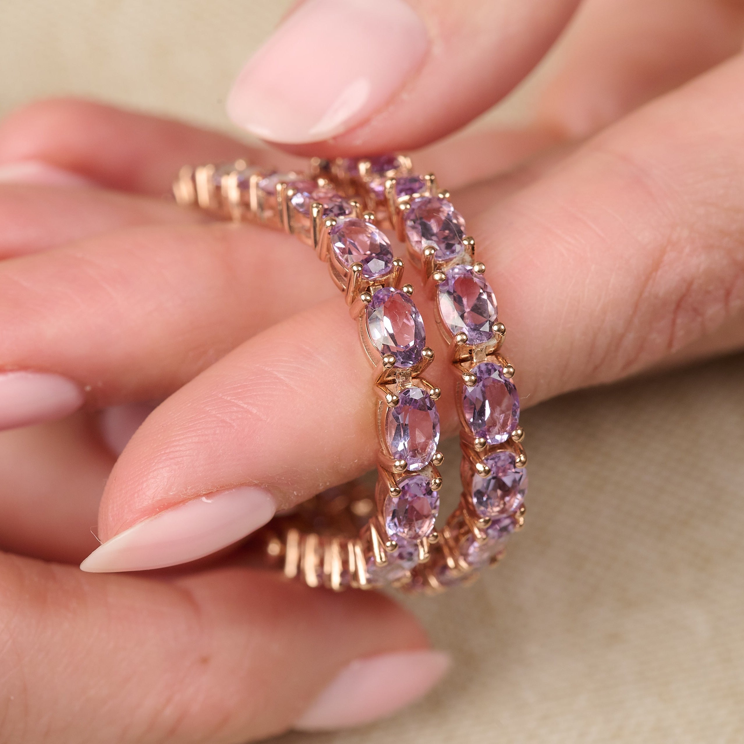 Oval Blush Bracelet | Ali Schmidt Jewellery