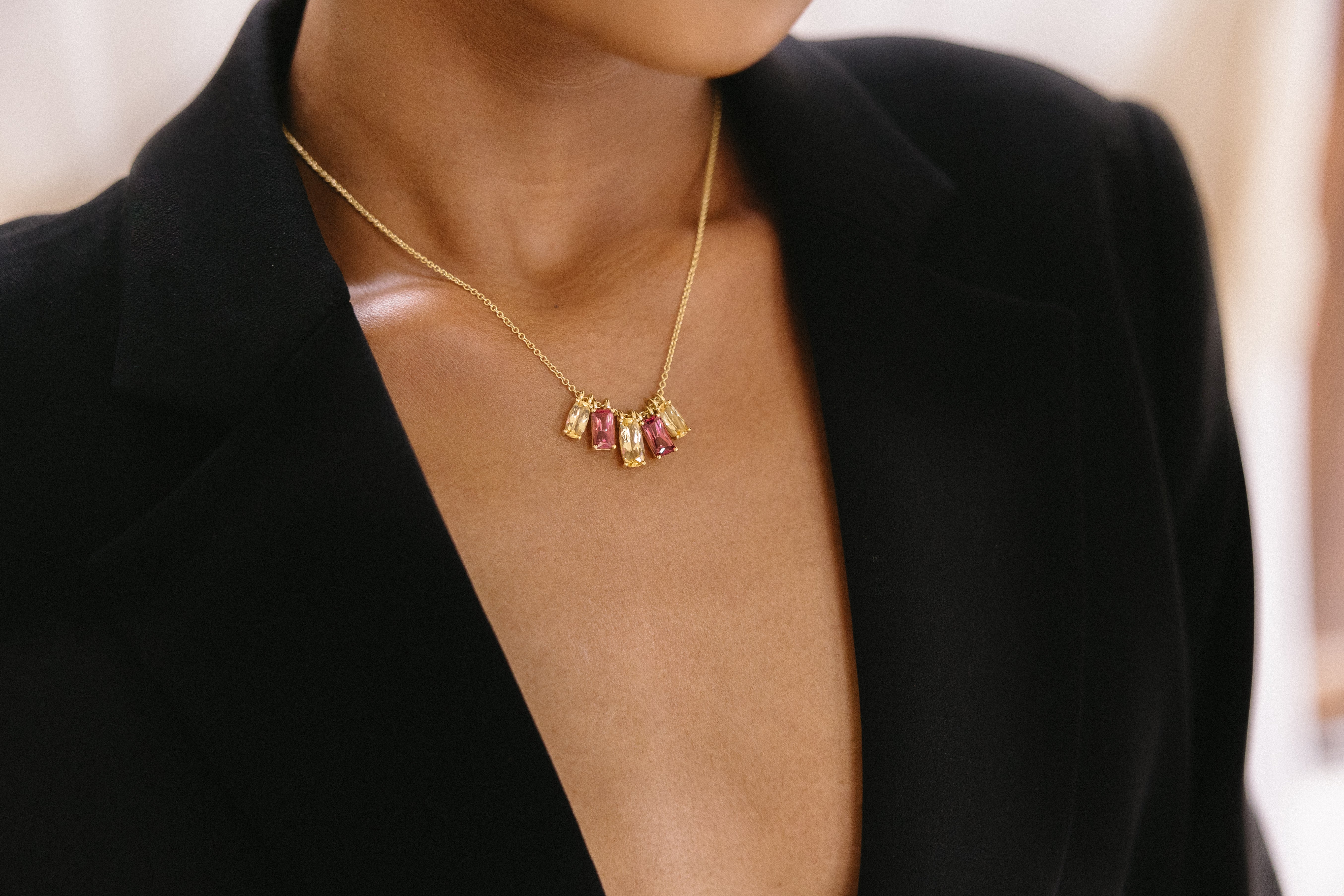 Jewel Splay Necklace | Ali Schmidt Jewellery