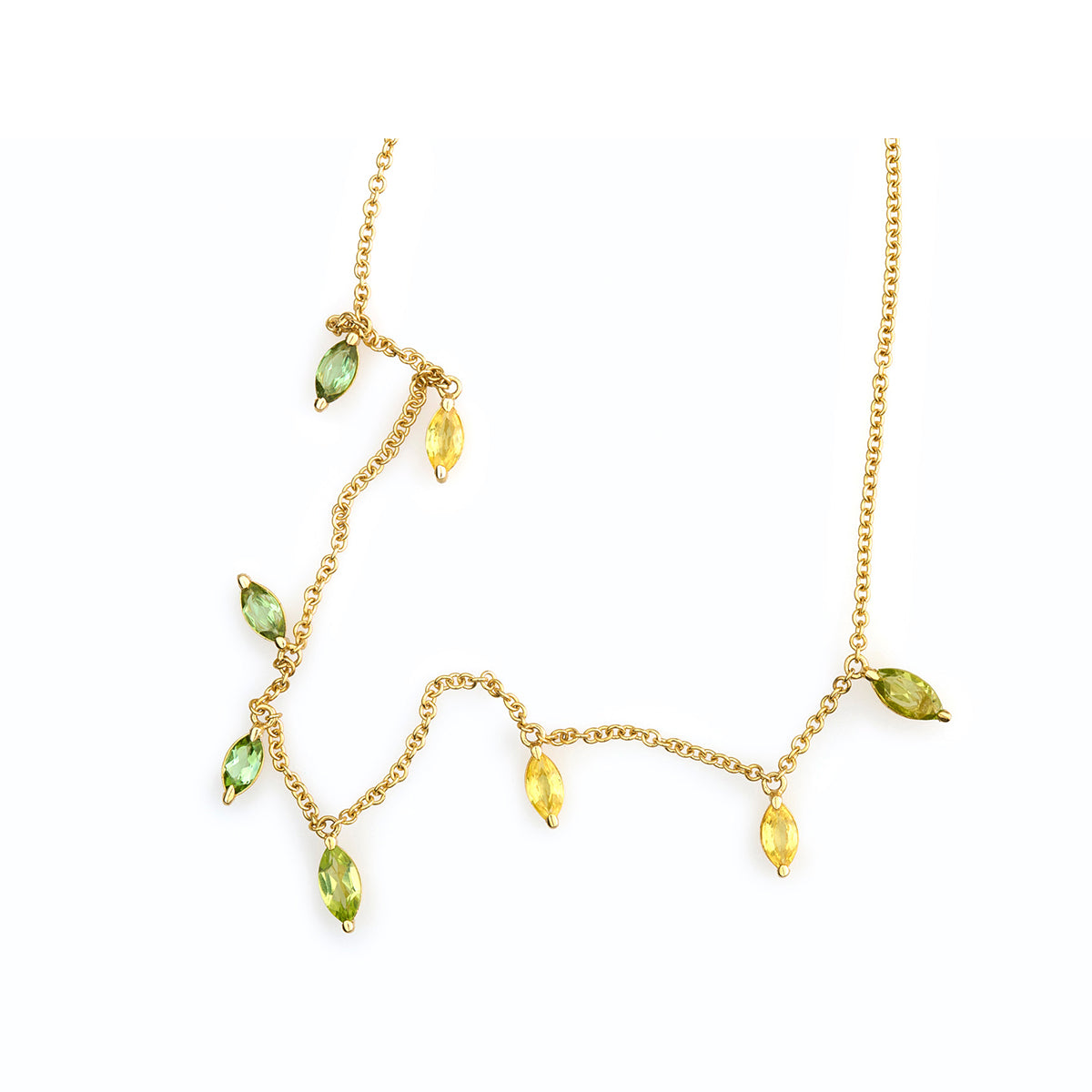 The Leaf Glow Necklace | Alison Schmidt Jewellery