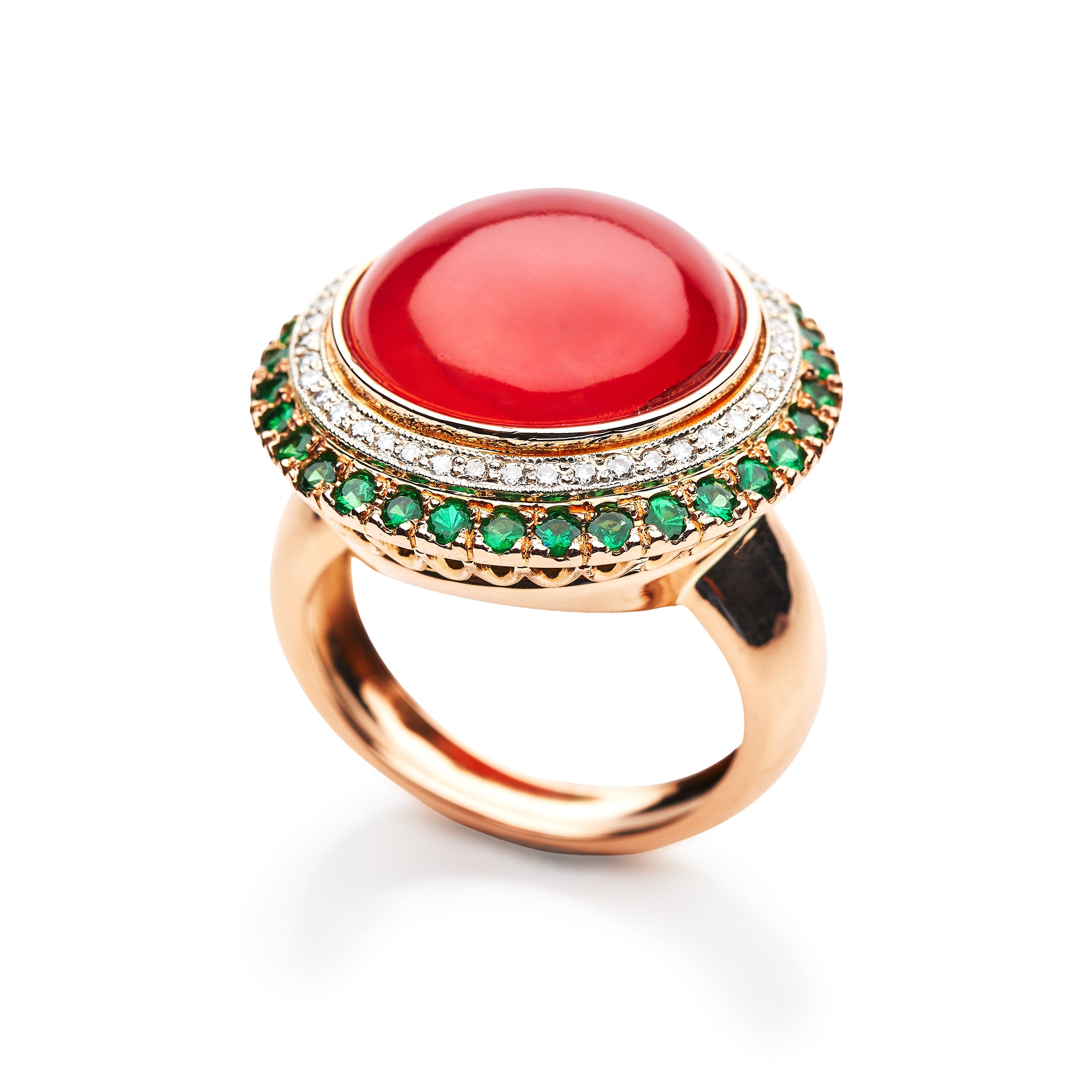 Orb Ring in Pink Jade | Alison Schmidt Jewellery