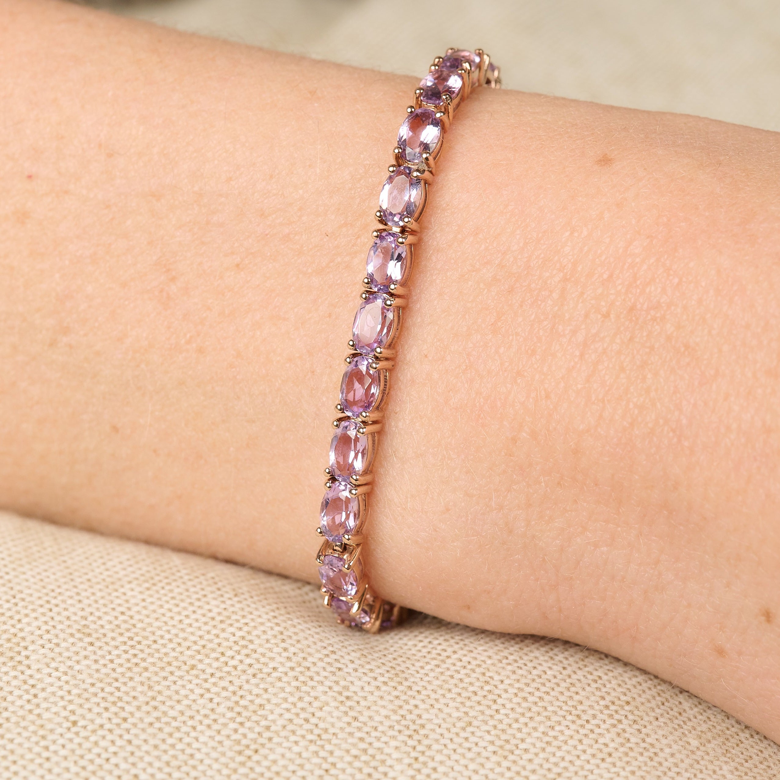 Oval Blush Bracelet | Ali Schmidt Jewellery