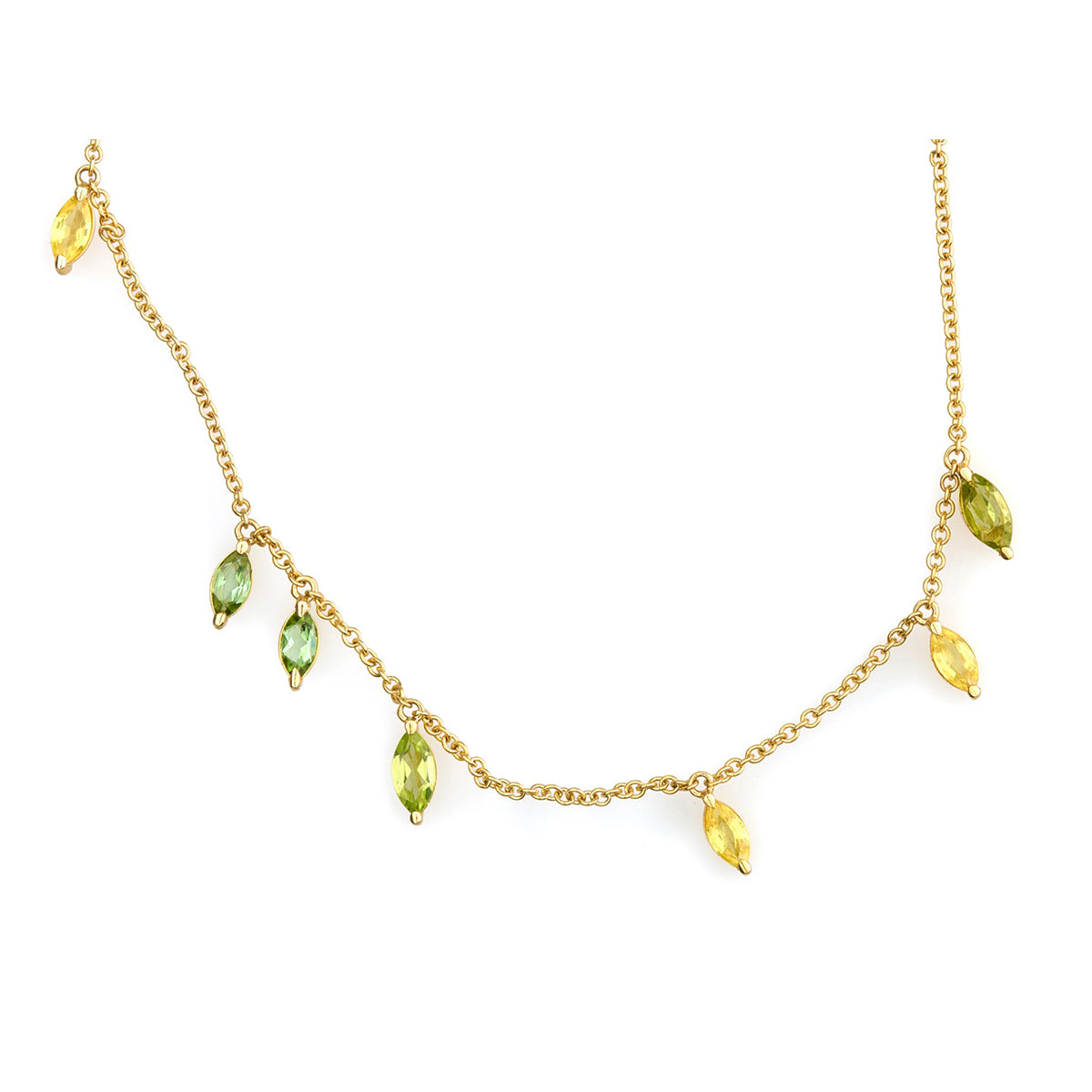 The Leaf Glow Necklace | Alison Schmidt Jewellery