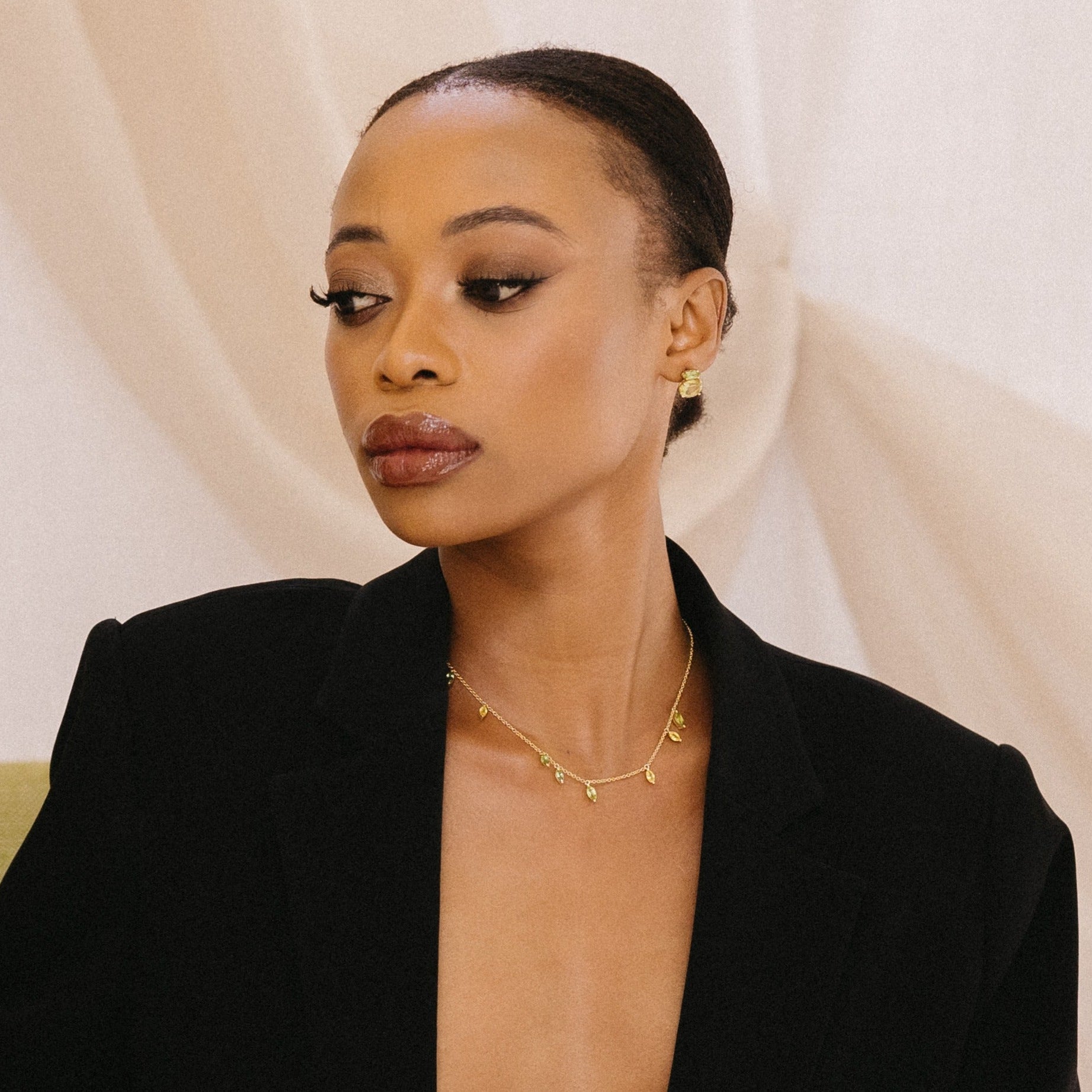 The Leaf Glow Necklace | Ali Schmidt Jewellery