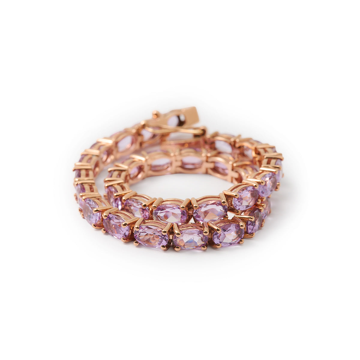 Oval Blush Bracelet 1 Alison Schmidt Jewellery