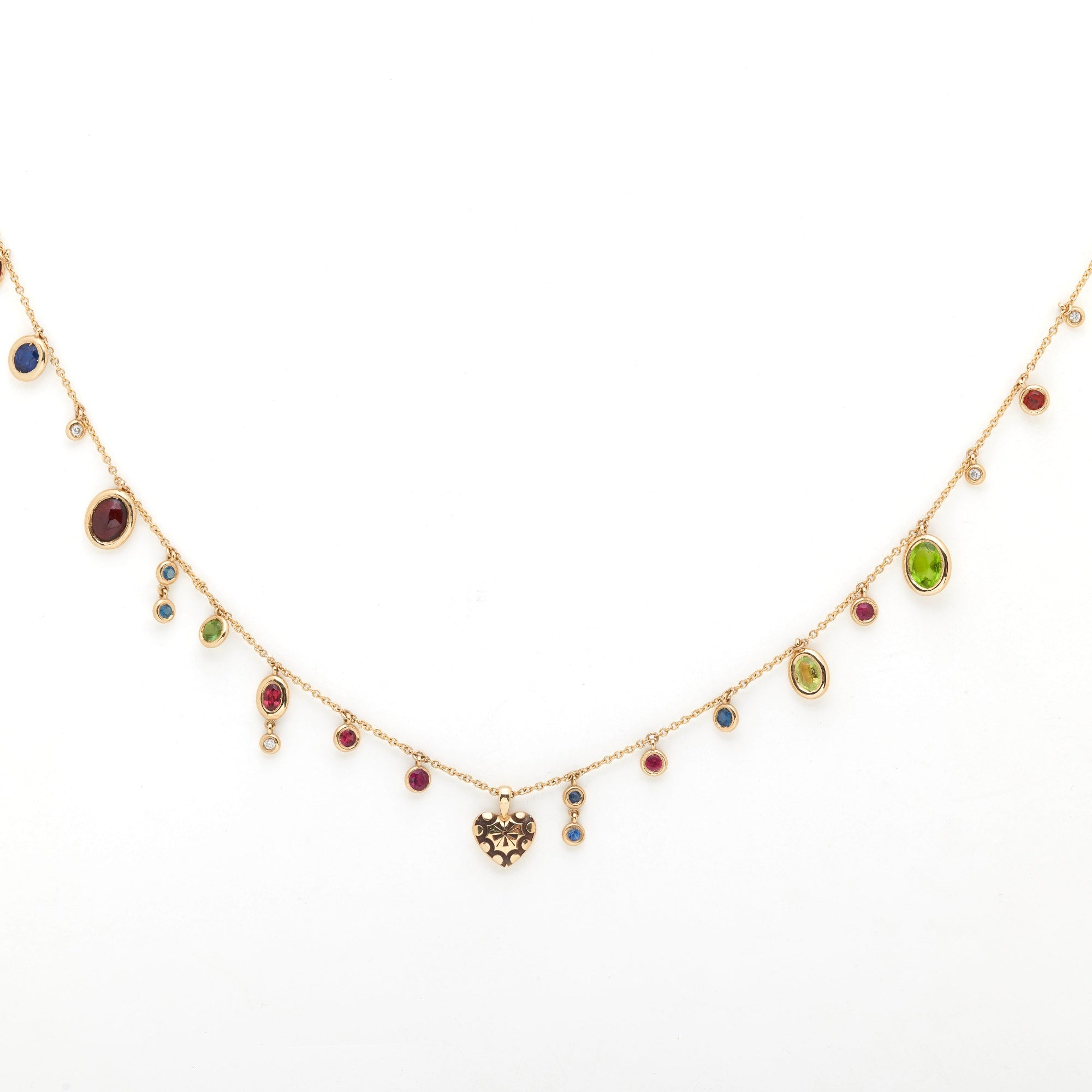 Scattered Gem Necklace | Alison Schmidt Jewellery