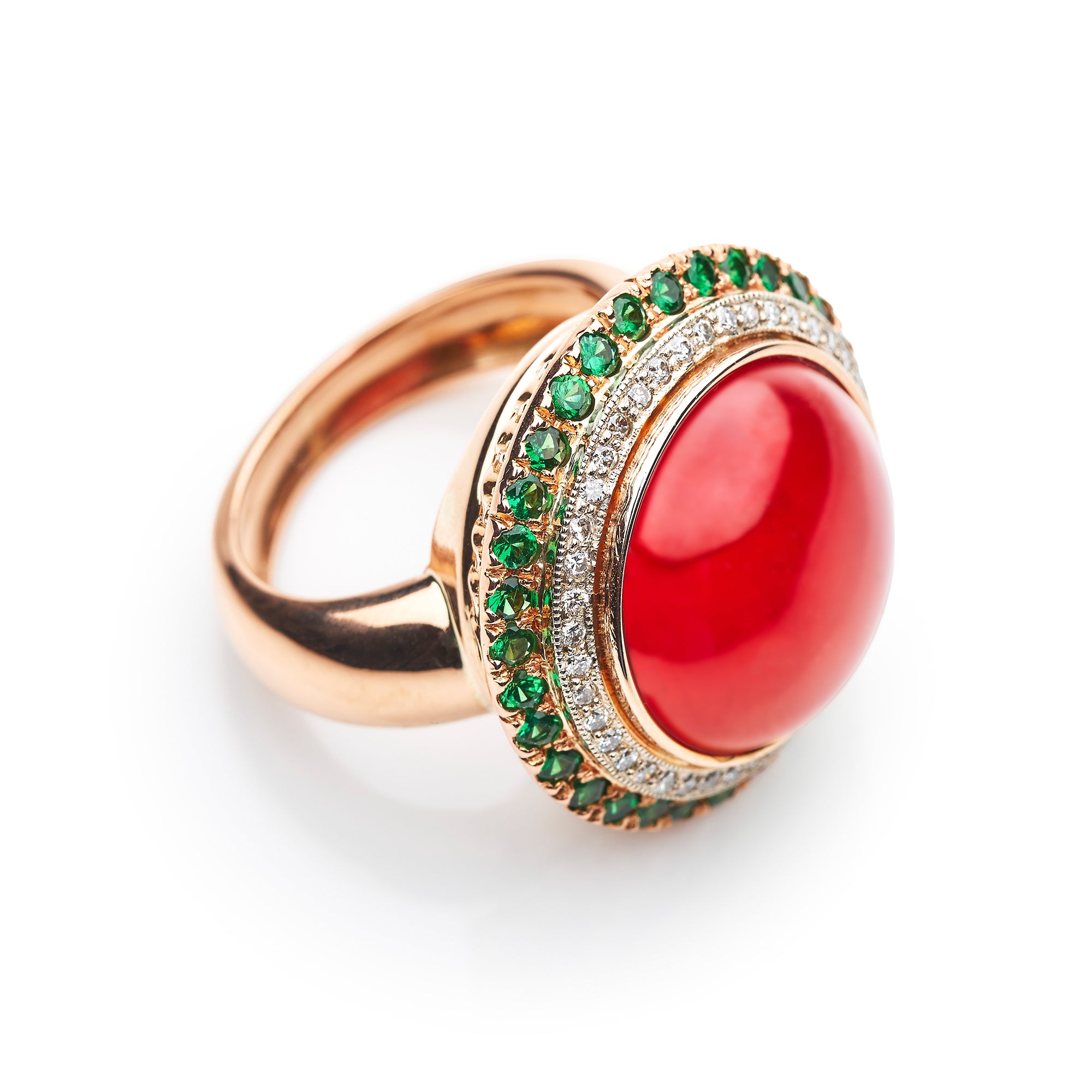Orb Ring in Pink Jade | Alison Schmidt Jewellery