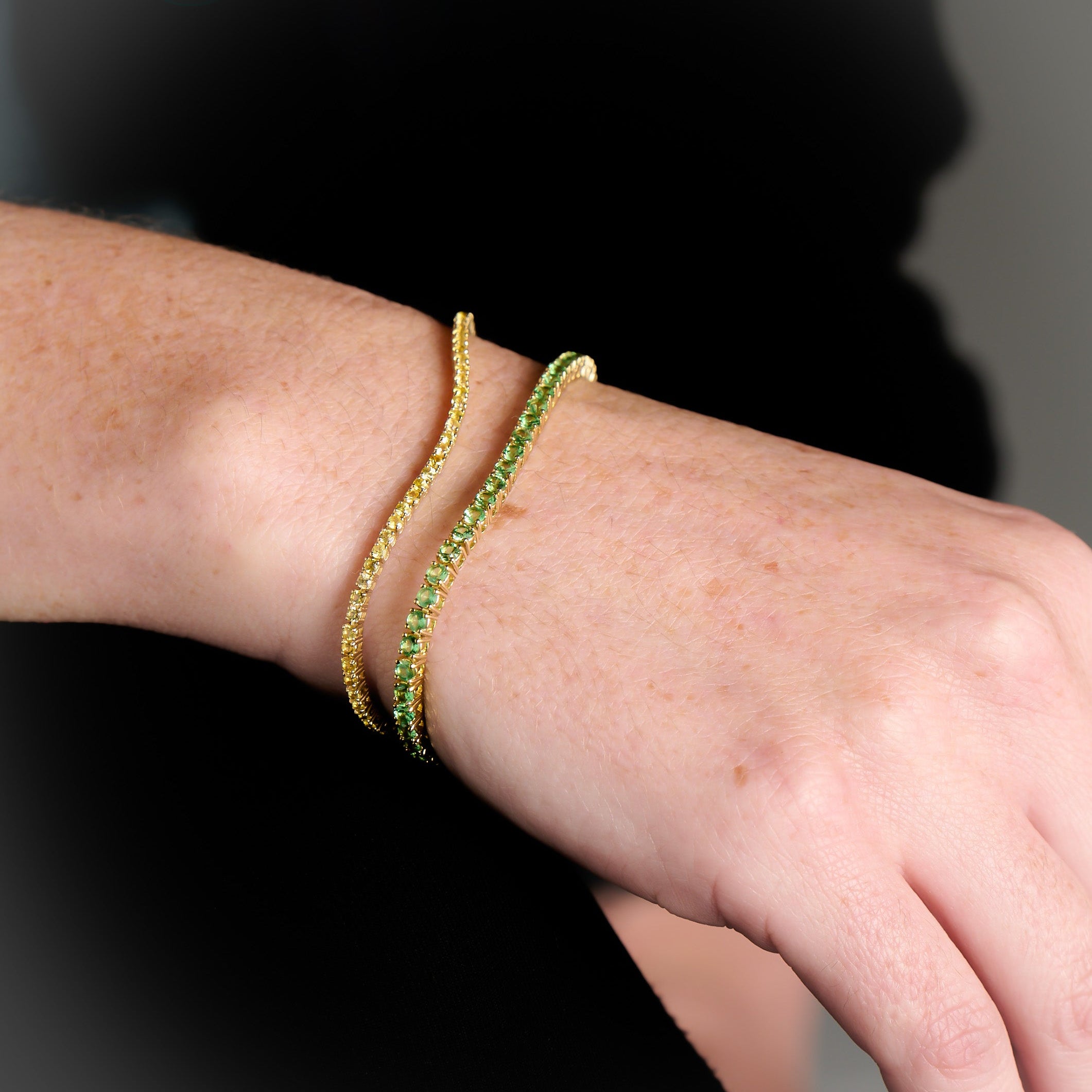 Yellow Sapphire Bracelet